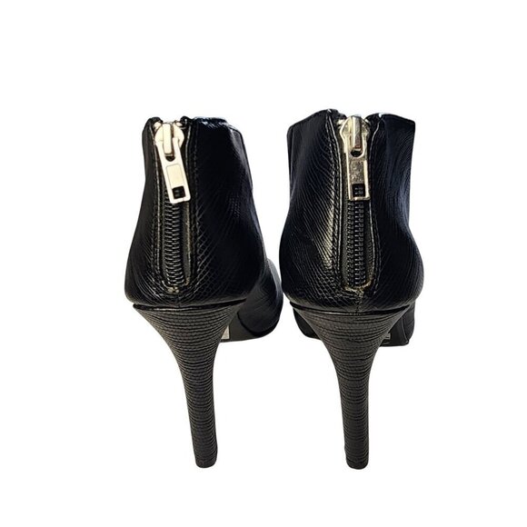 Ann Marino Dressy Stiletto Ankle Shooties Black Women's Size 7.5 - Picture 7 of 16